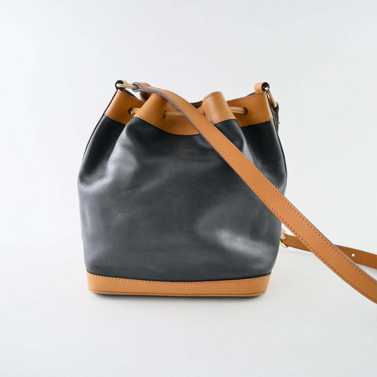 Celine Leather Bucket Bag