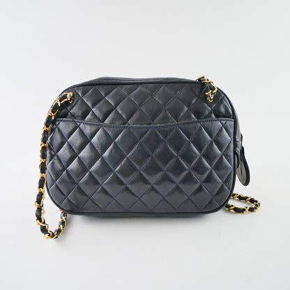 Chanel Lambskin Vintage Quilted Shoulder Bag
