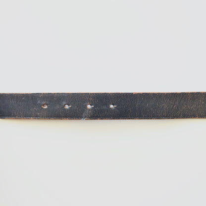 Dior Vintage Textured Leather Belt